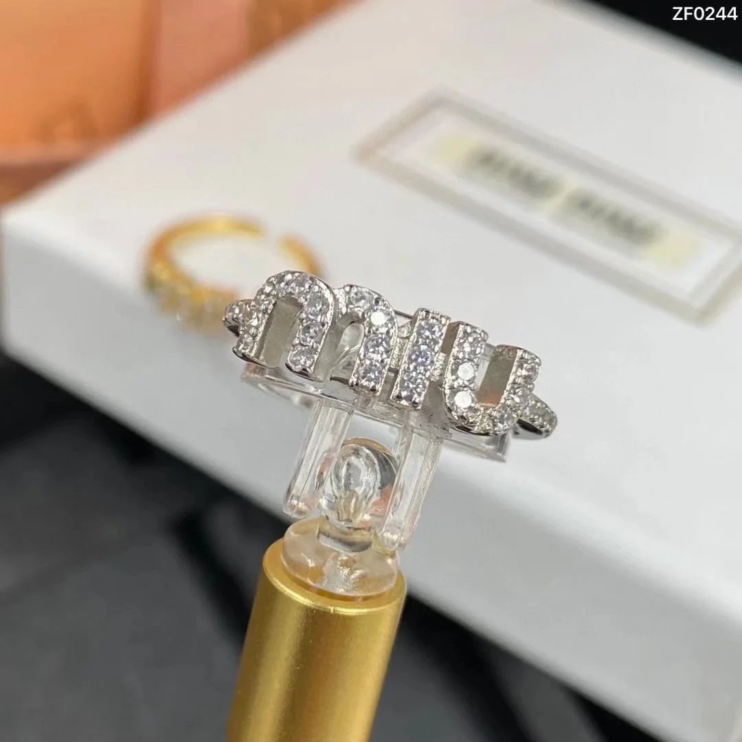 Miu Miu silver metal ring