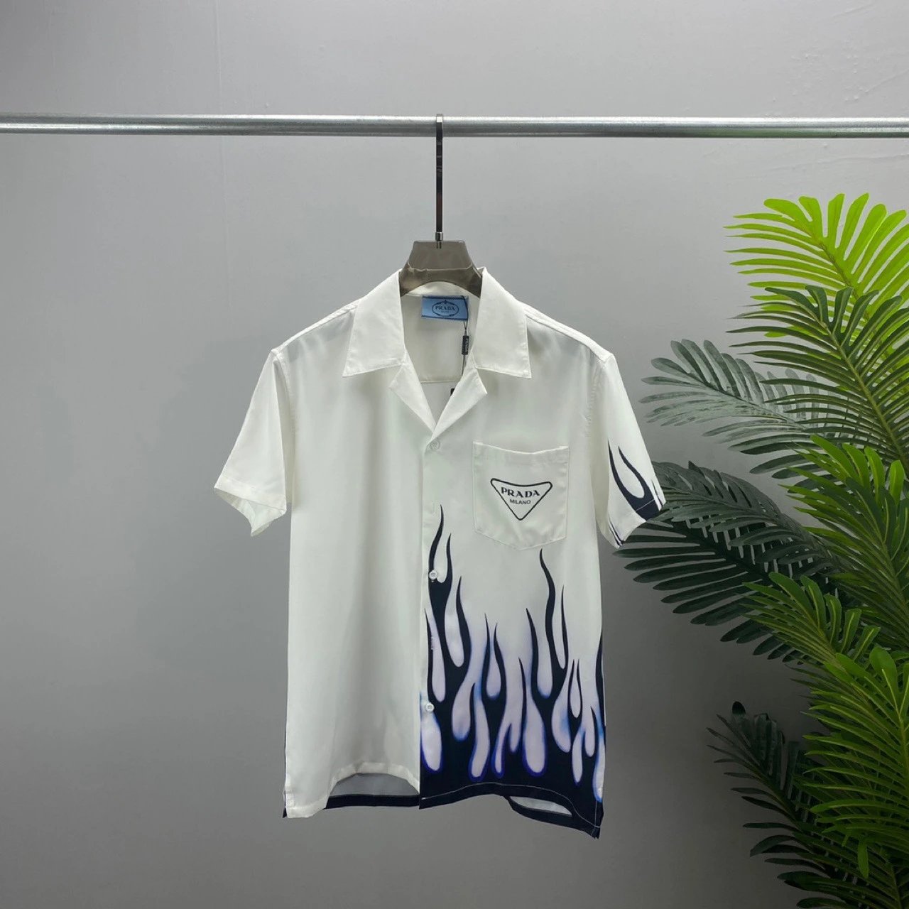 Prada Men's Short-Sleeve Shirt