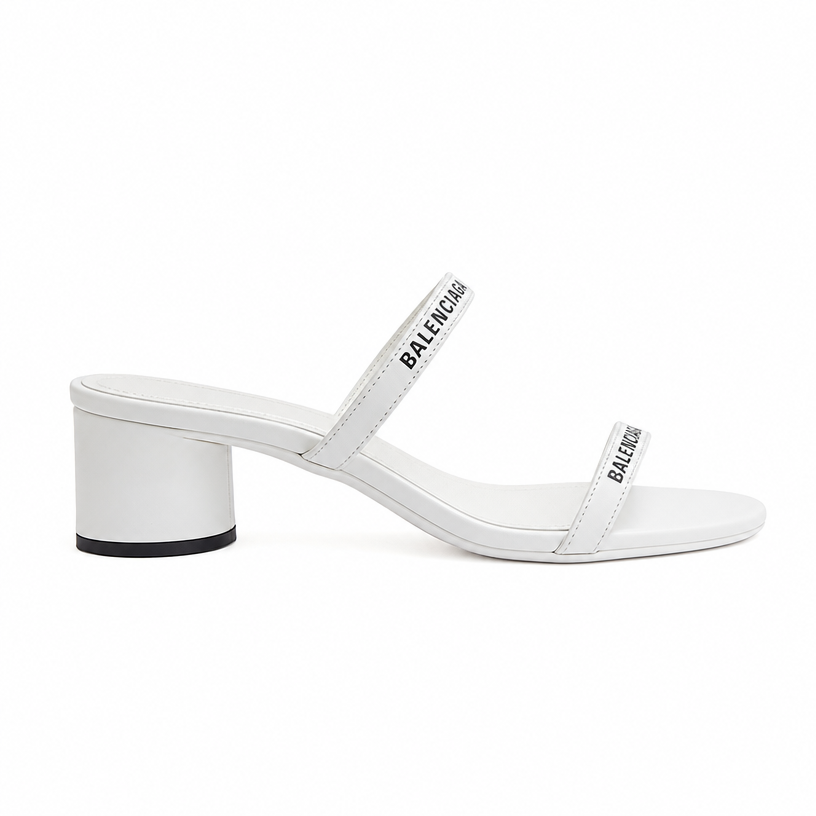 Balenciaga Leather Mules (1 Colorways)