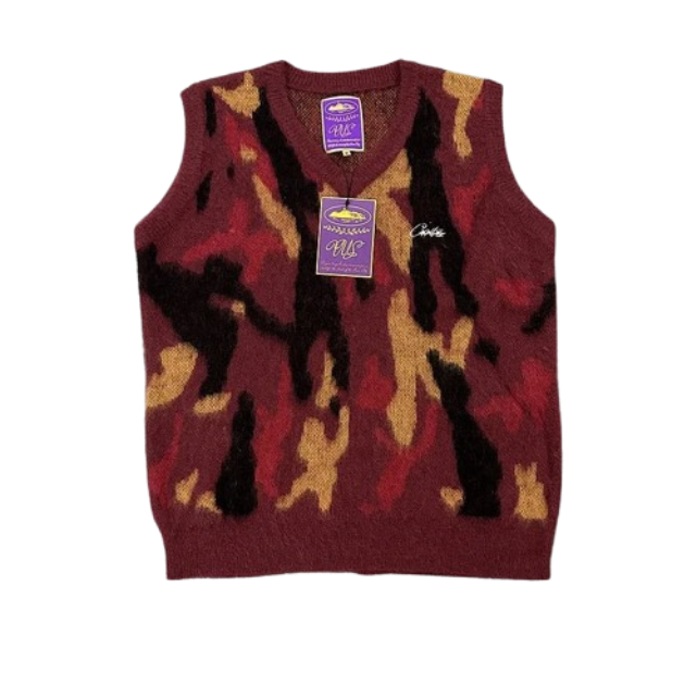 Camo Knit Vest