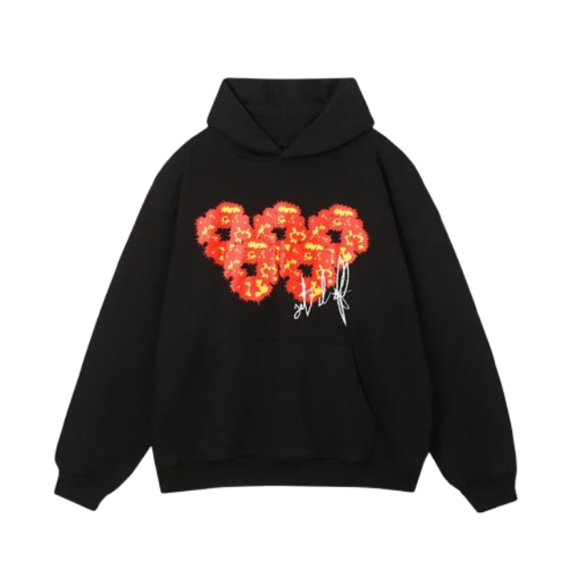 Floral Graphic Hoodie