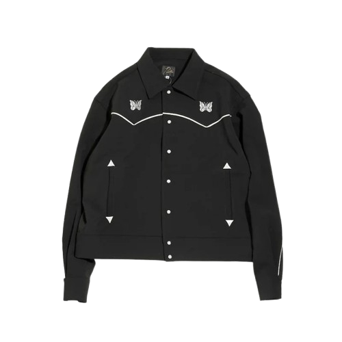 Butterfly Embroidered Track Jacket