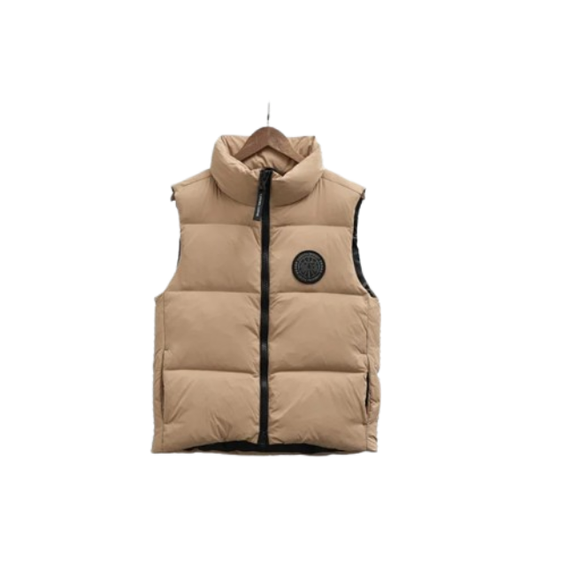 Color Block Puffer Vest