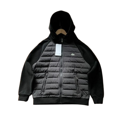 Embroidered Hooded Puffer Jacket
