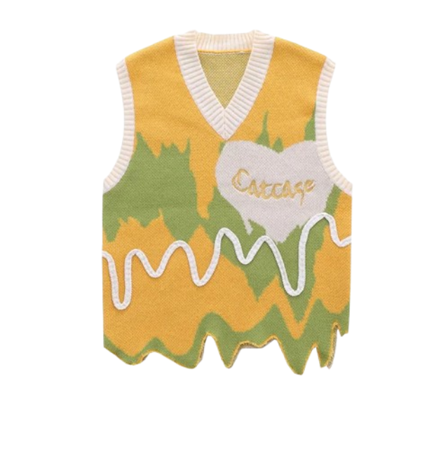 Heart Logo Knit Vest