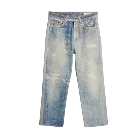 Washed Baggy Jeans