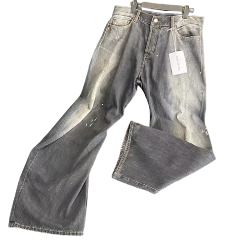 Washed Denim Jeans