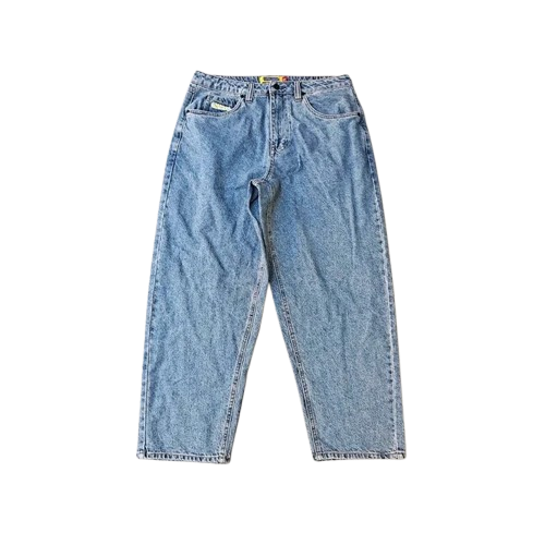 Washed Baggy Jeans