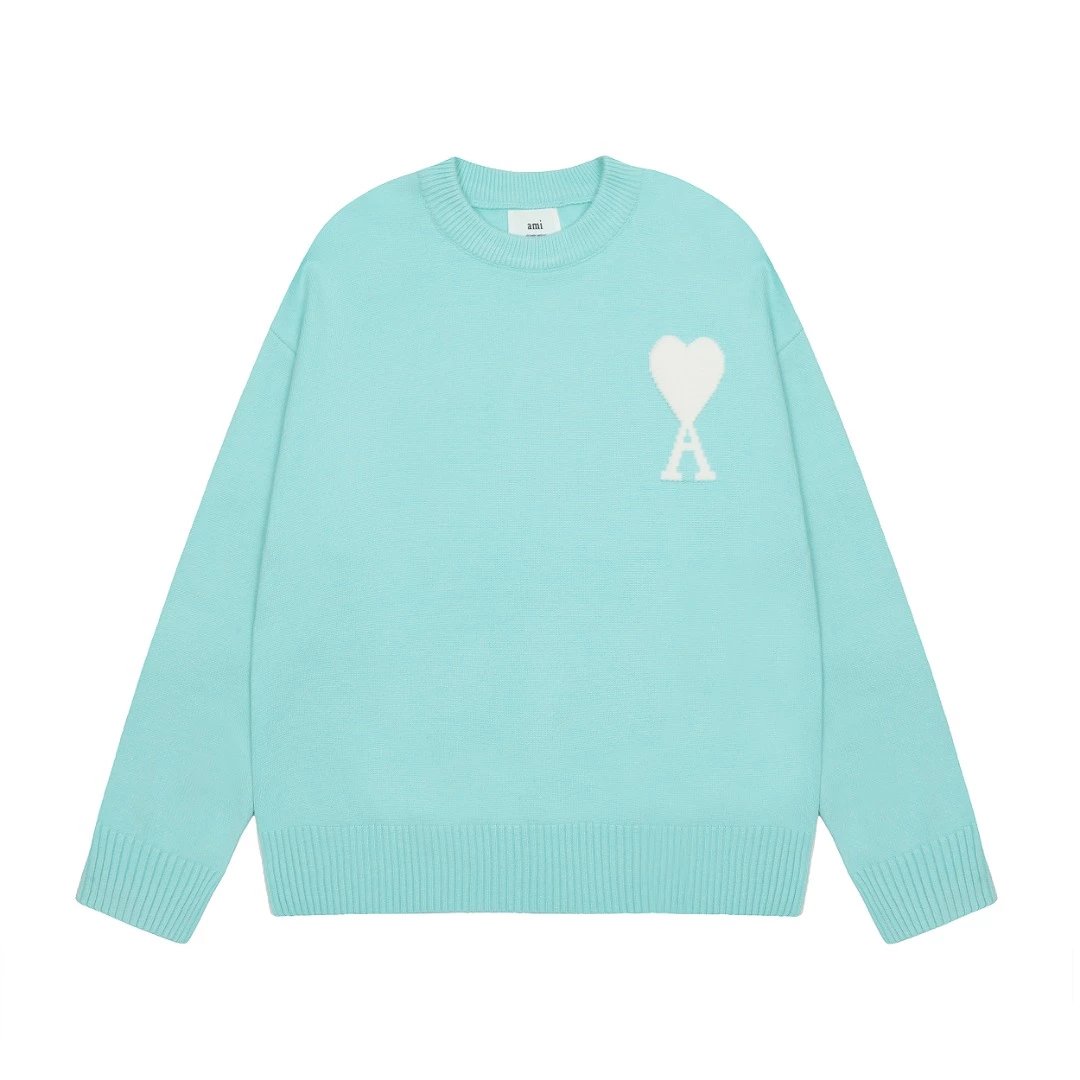 Ami Paris Crew Neck Sweater qc 9
