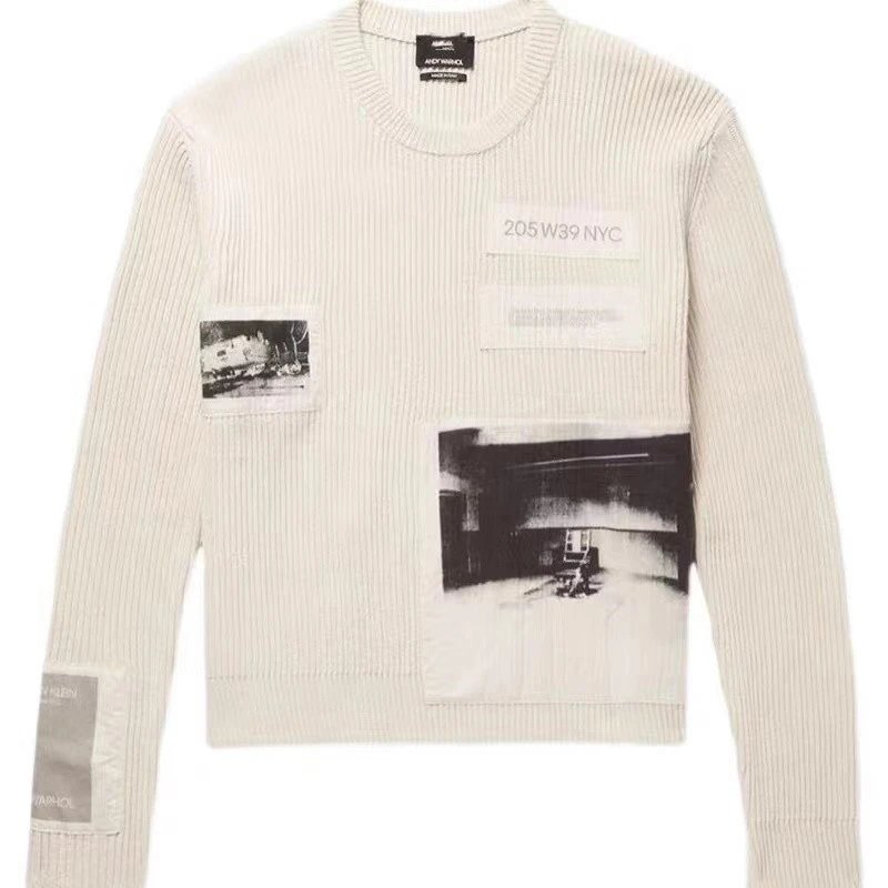 Calvin Klein 205W39NYC Andy Warhol Landscape Knitwear qc 4