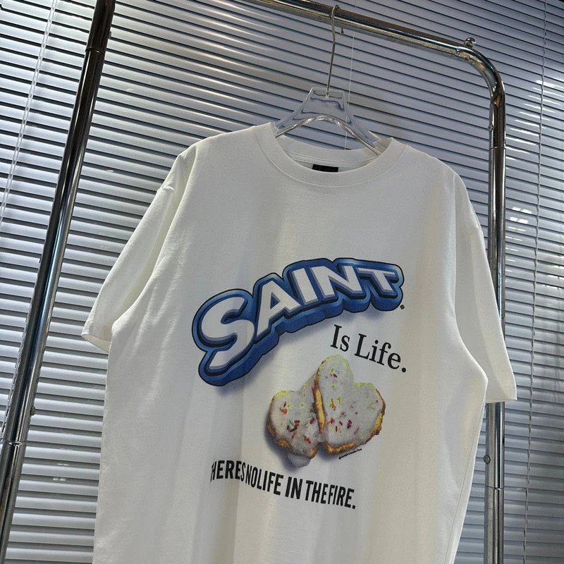 Saint Michael Oreo Graphic T-Shirts qc 2
