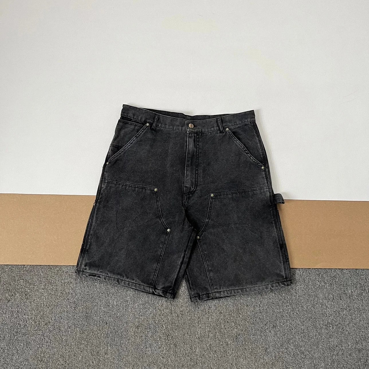 Carhartt WIP B117 Washed Canvas Work Shorts qc 2