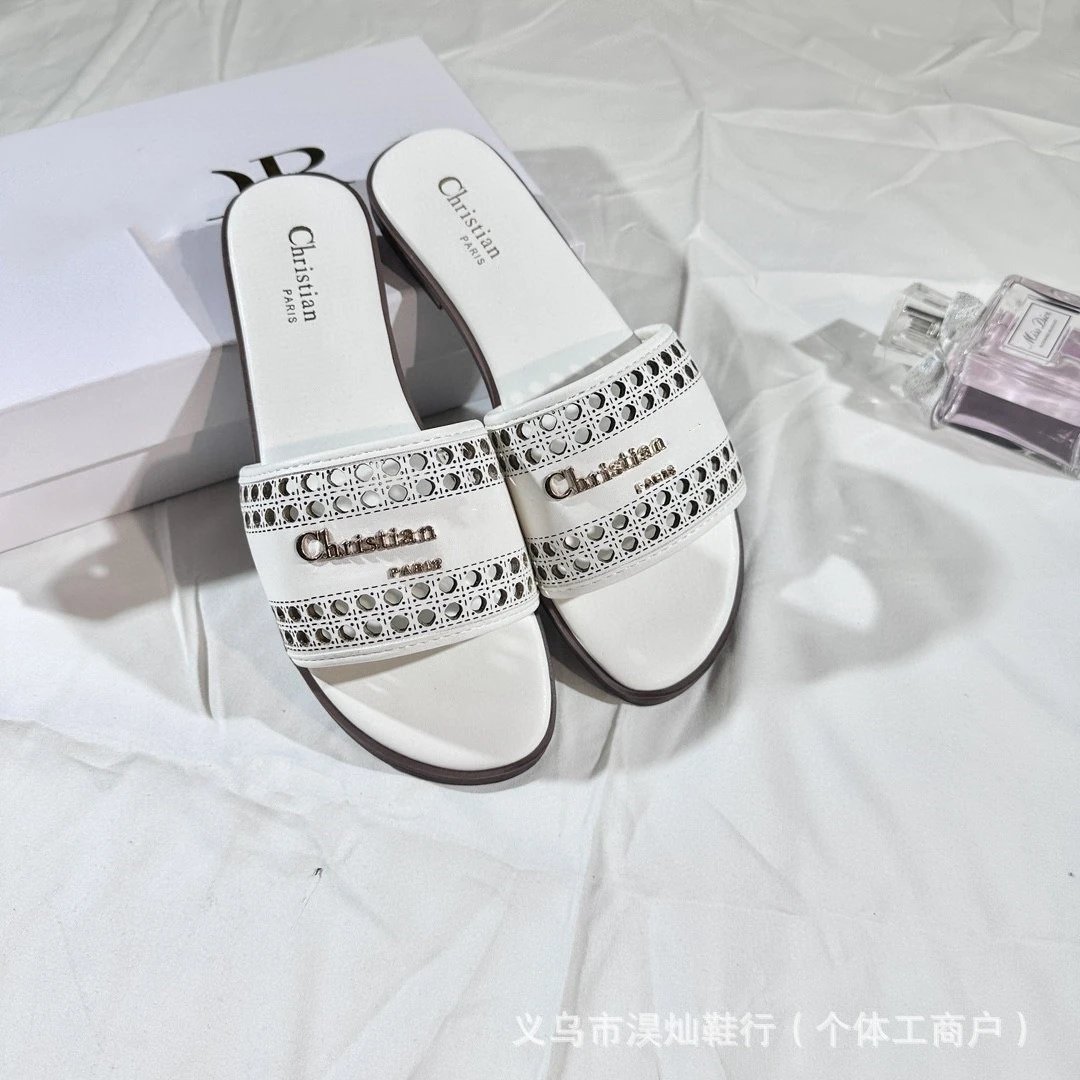 Dior Or D-Lane Slide qc 1