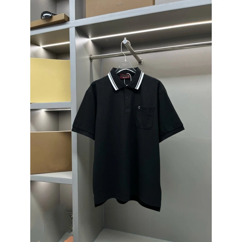 Gucci Web Trim Cotton Piqué Polo Shirts qc 4