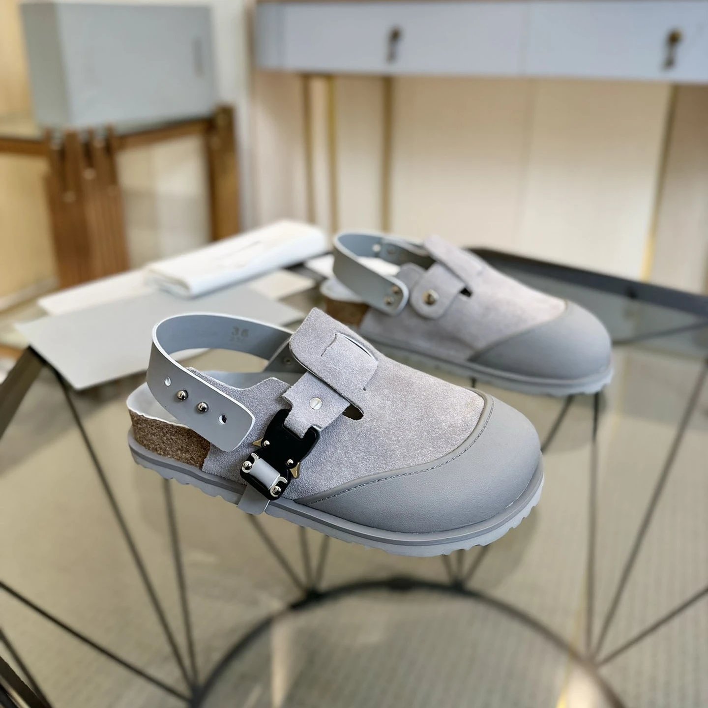 Dior x Birkenstock Tokio qc 3