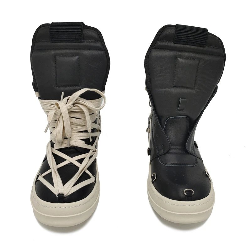 Rick Owens Strobe Geobasket Megalace High qc 1