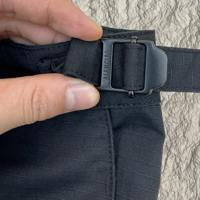 Balenciaga Black Cargo Pants qc 2