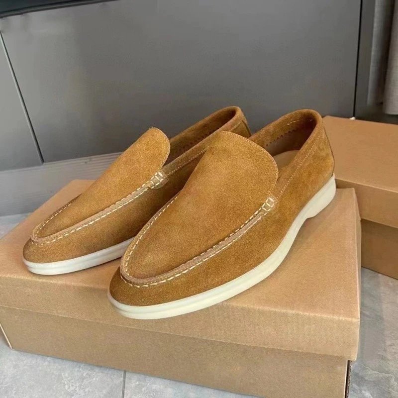 Moorer Men's  Suede Loafers qc 1