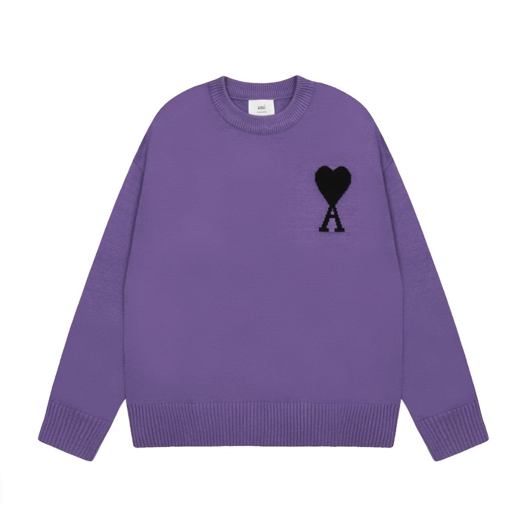 Ami Paris Crew Neck Sweater qc 2