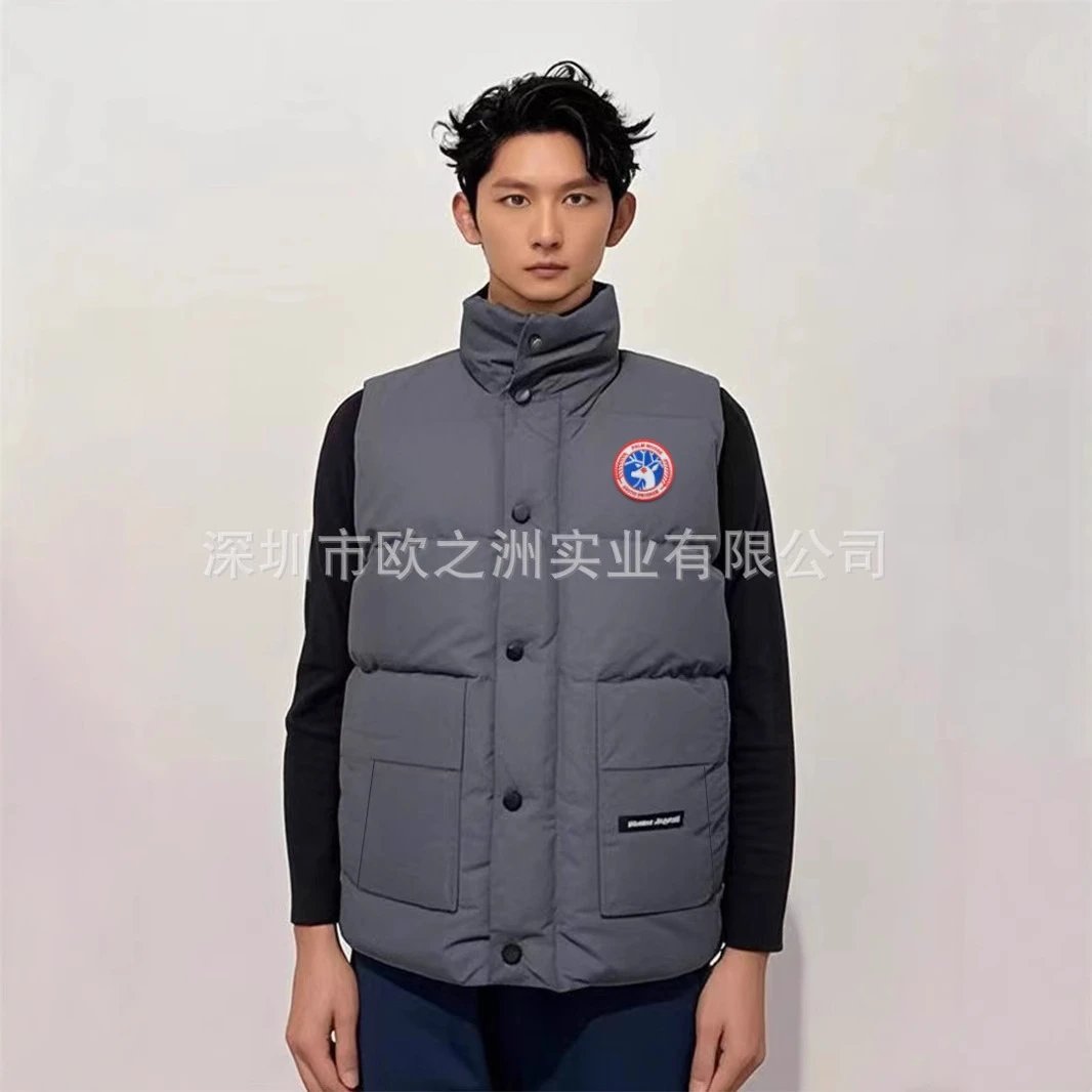 Canada Goose Freestyle Crew Gilet Black Down Jackets qc 2
