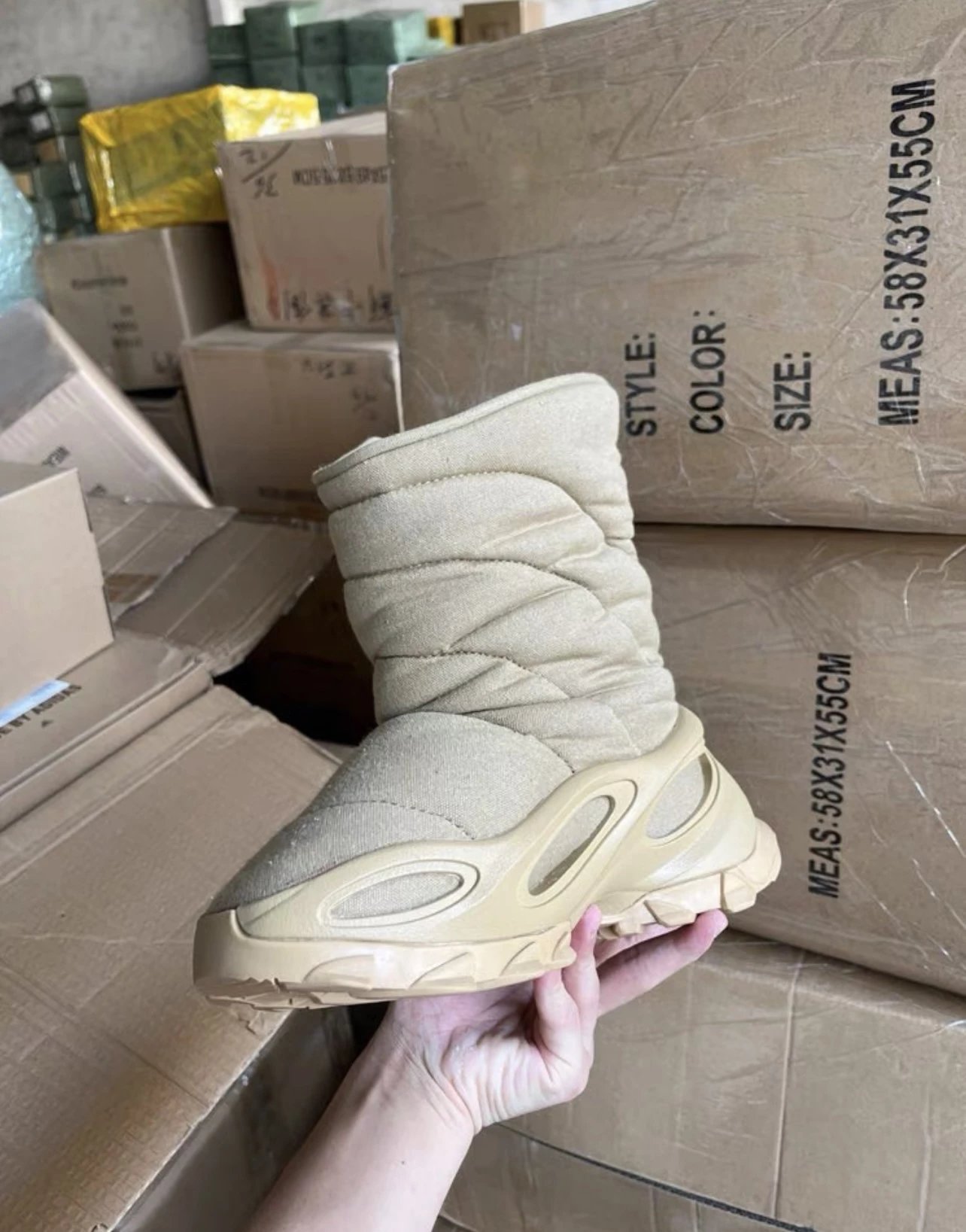 Adidas Yeezy NSLTD Boot Khaki qc 8