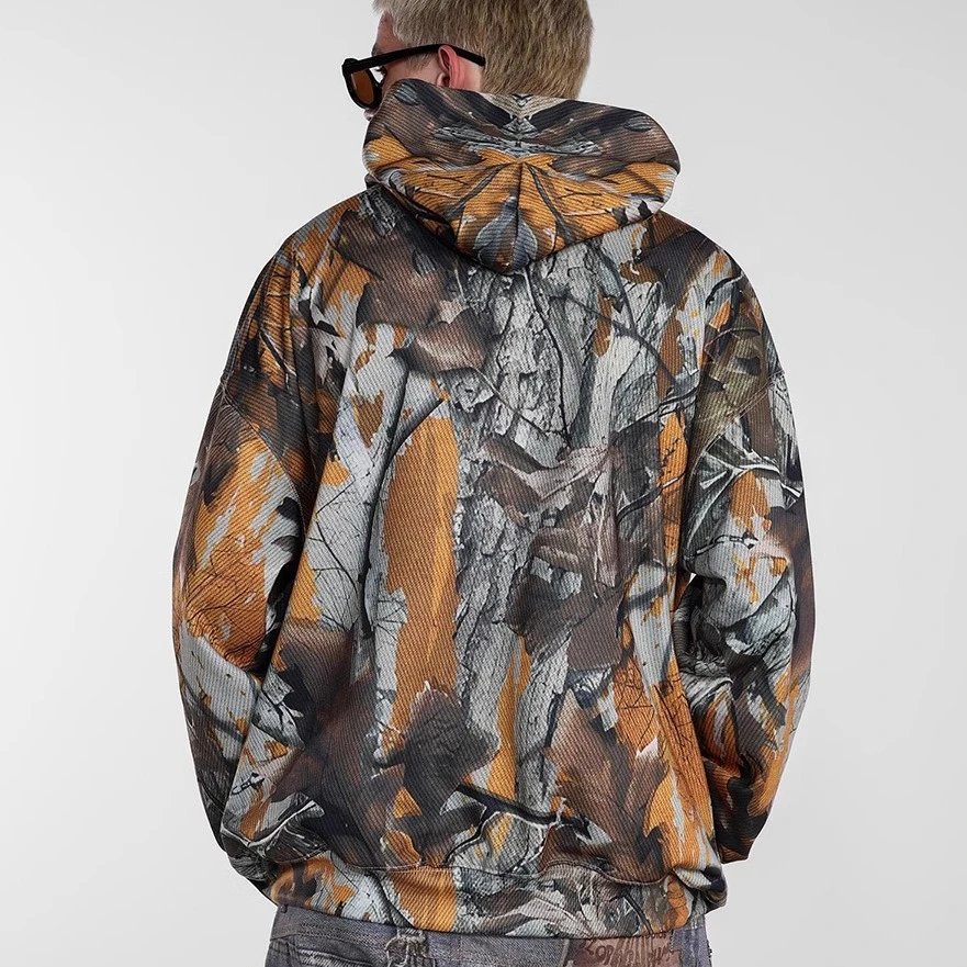 Saint Michael Real Tree Camo Logo Hoodies qc 2