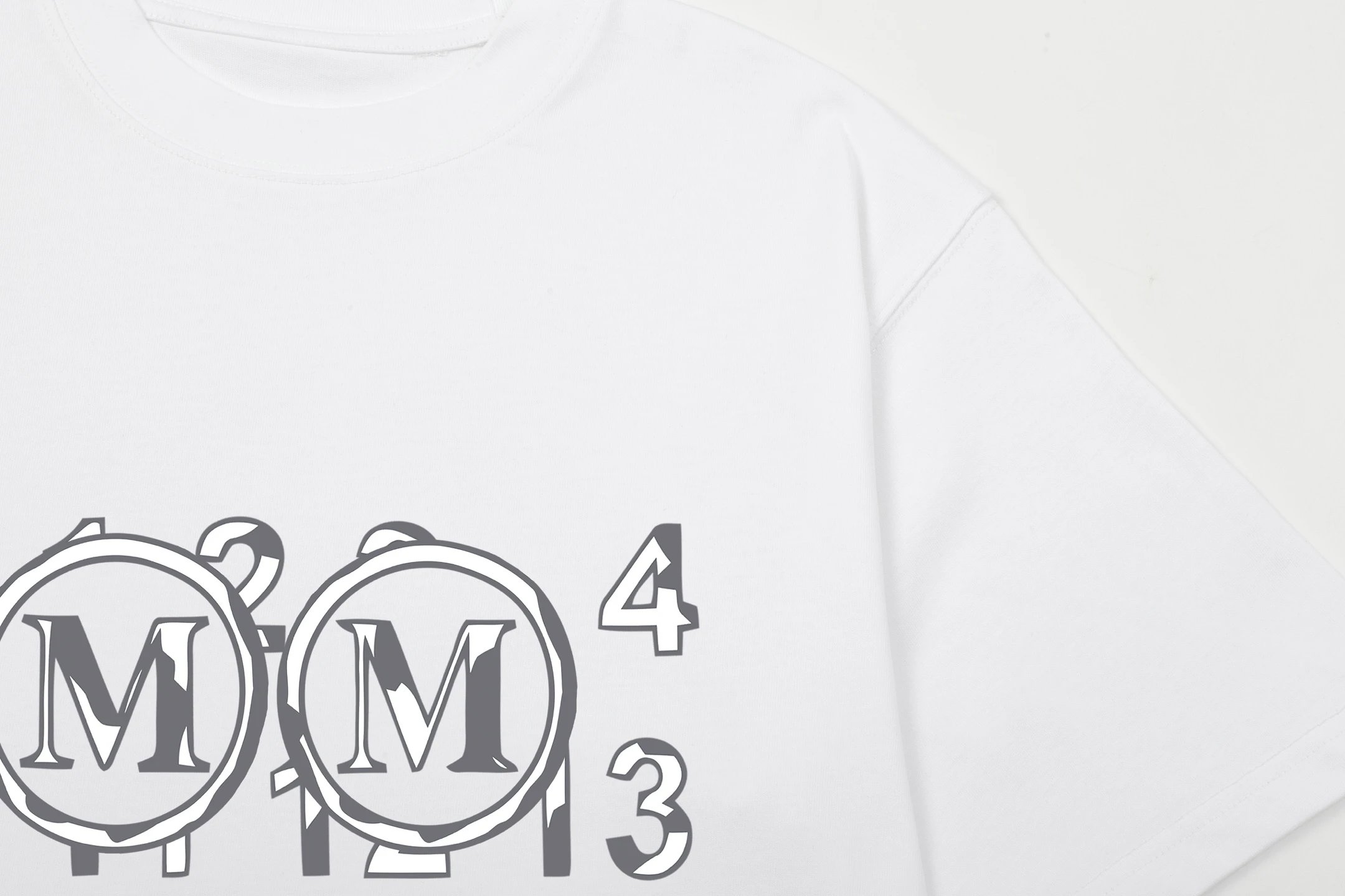 Maison Margiela cotton short-sleeved T-shirt qc 3