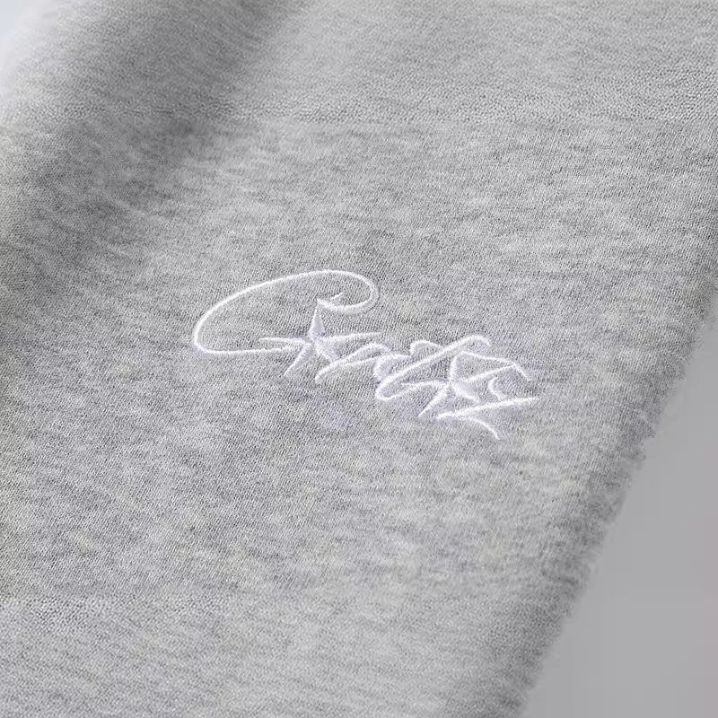 Corteiz HMP Embroidery Logo Knit Joggers qc 2