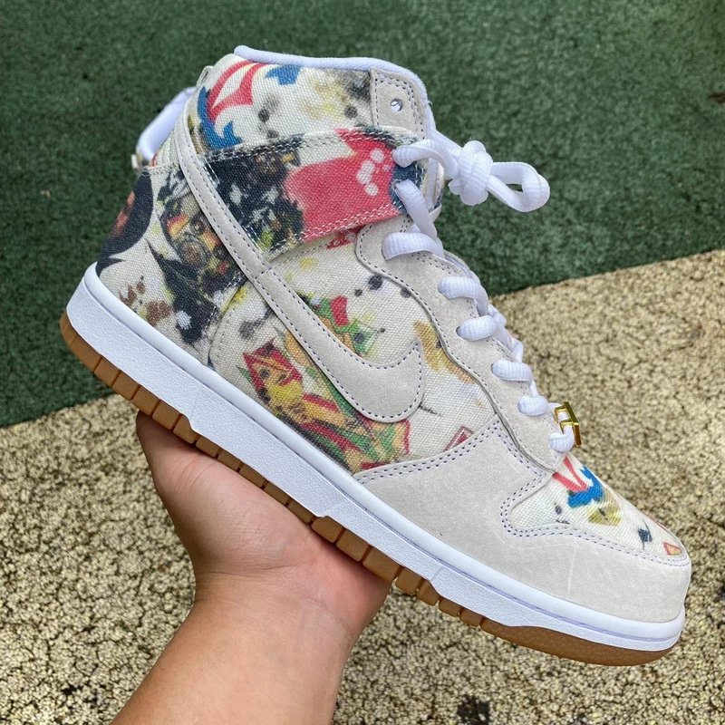 Nike SB Dunk High "Rammellzee" qc 1