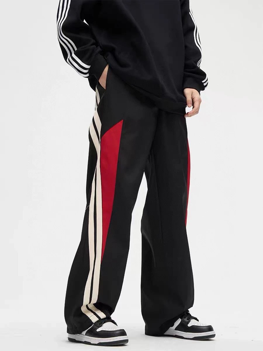 Nike Color-Block Baggy Pants qc 6