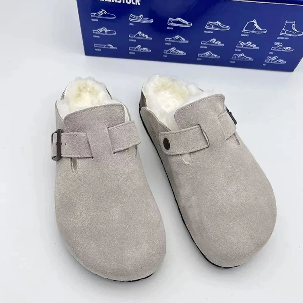 Birkenstock Arizona Birkenstock Boston Shearling qc 3