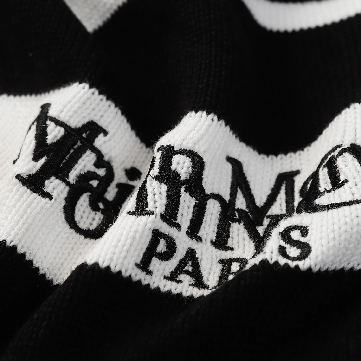 Maison Margiela x Tommy Cash Striped Knit Sweater qc 3