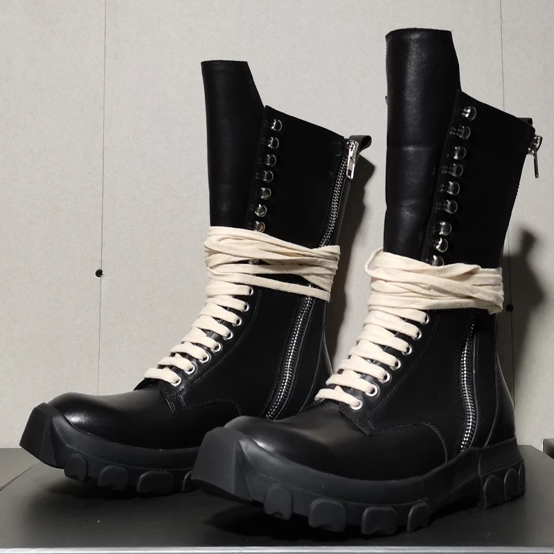 Rick Owens Army Tractor Boot qc 2