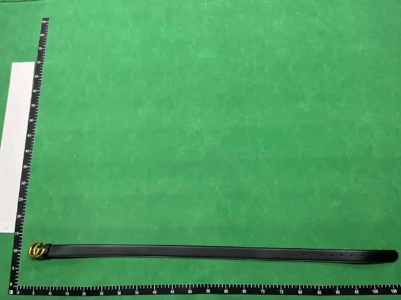 Gucci GG Marmont Reversible Belt in GG Supreme Canvas qc 3