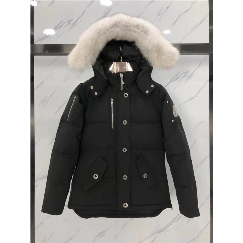 Moose Knuckles Stirling Parka Fur-Trimmed Down Jackets qc 7