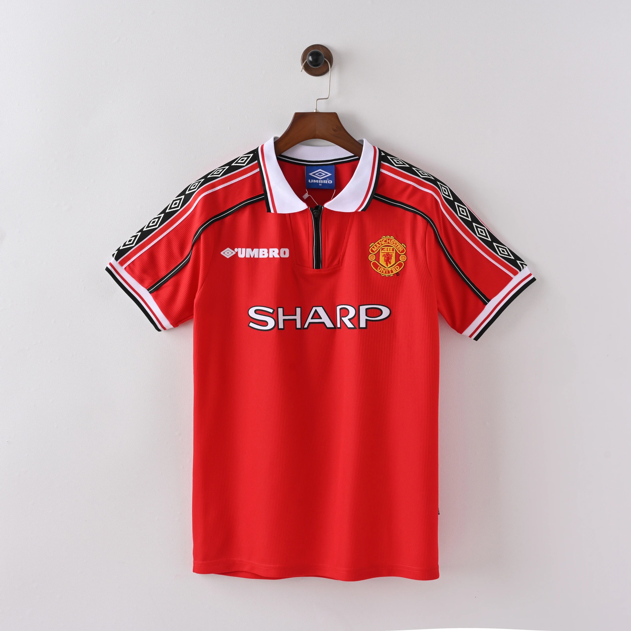 Umbro Manchester United 1994-96 Home Jersey qc 6