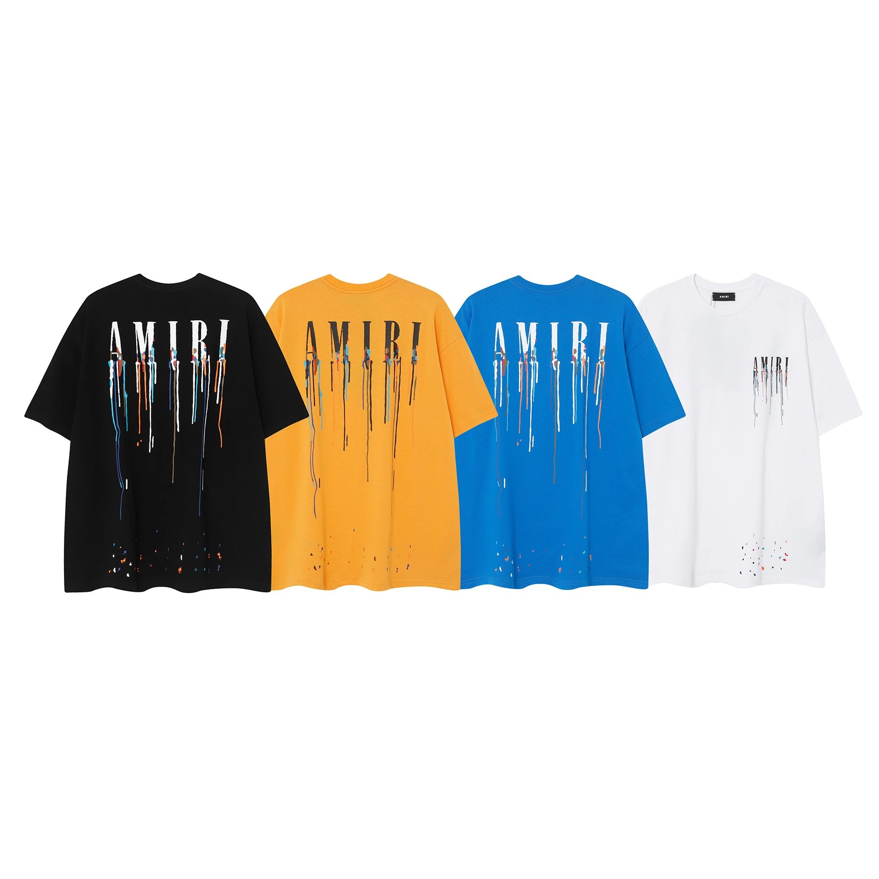 Amiri Logo Graphic T-Shirts qc 1