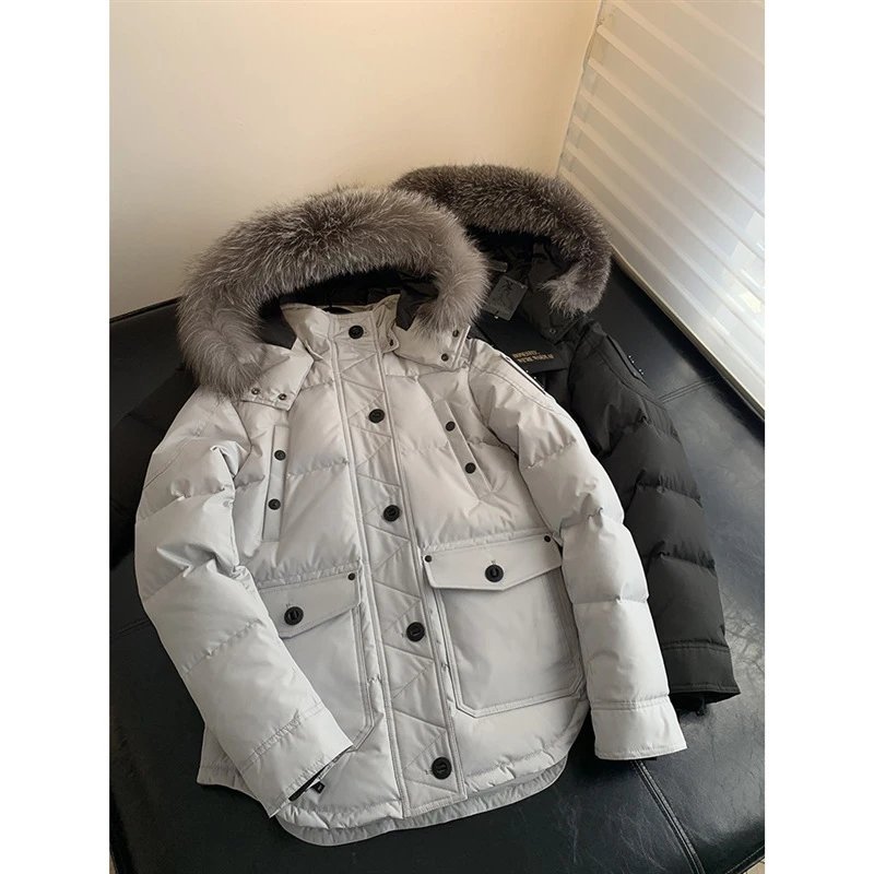 Moose Knuckles Stirling Parka Fur-Trimmed Down Jackets qc 9