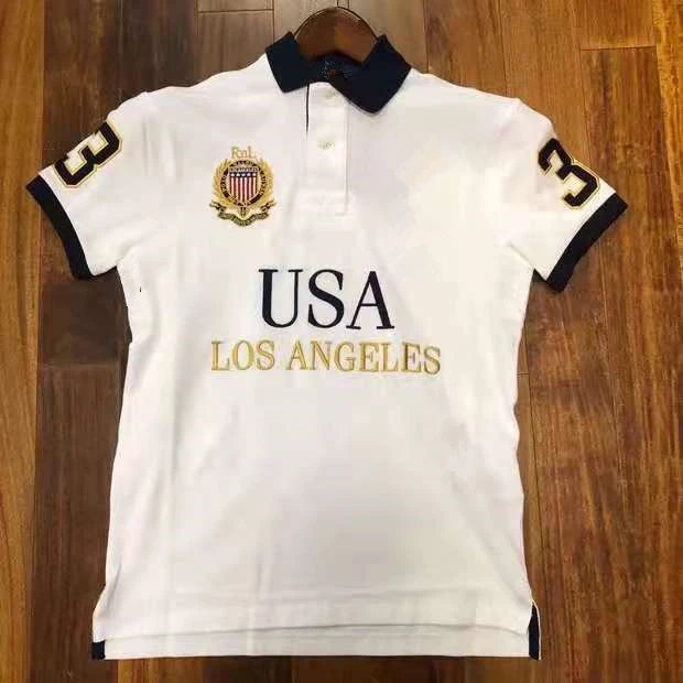 Polo Ralph Lauren Custom Fit New York City Big Pony Polo Shirt qc 9