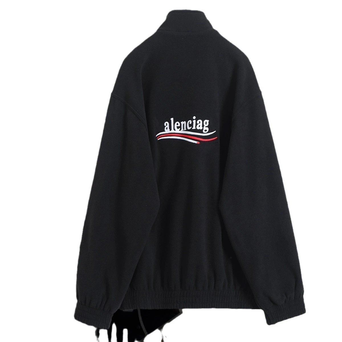 Balenciaga Political Campaign Fleece Jackets qc 4