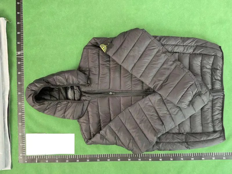 Stone Island Garment Dyed Micro Yarn Hooded Down Jackets qc 2