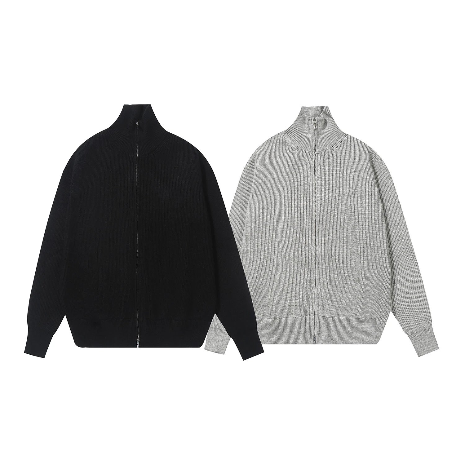 Maison Margiela 14 Driver Knit Zip-Up Knitwear qc 2