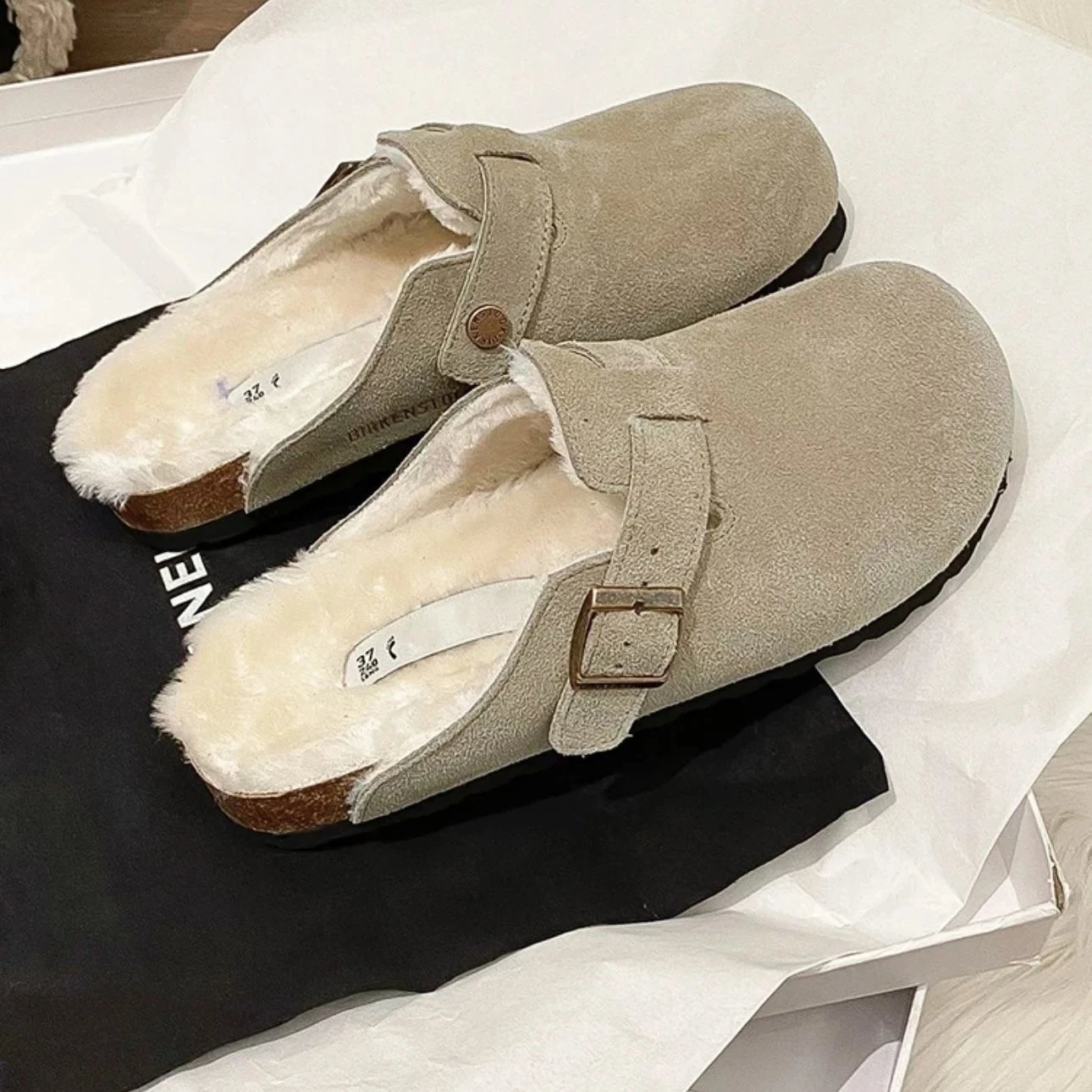 Birkenstock Arizona Birkenstock Boston Shearling