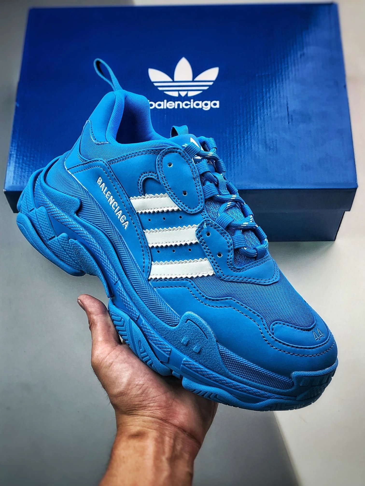 Balenciaga & Adidas  Triple S qc 2