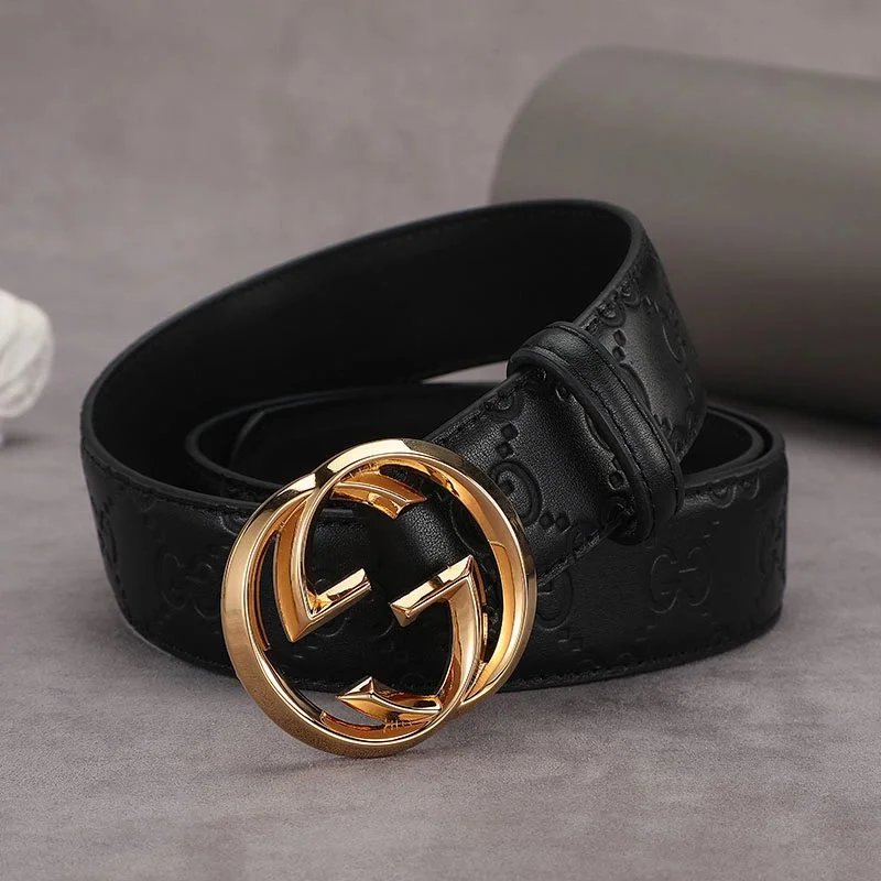 Gucci GG Marmont Reversible Belt in GG Supreme Canvas qc 6