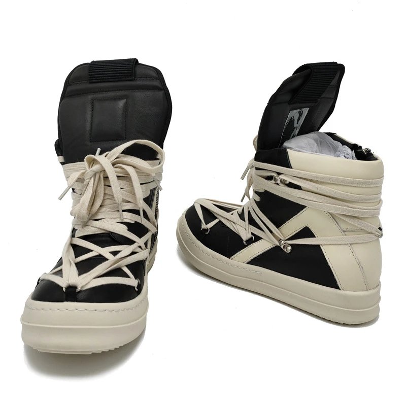 Rick Owens Strobe Geobasket Megalace High qc 4