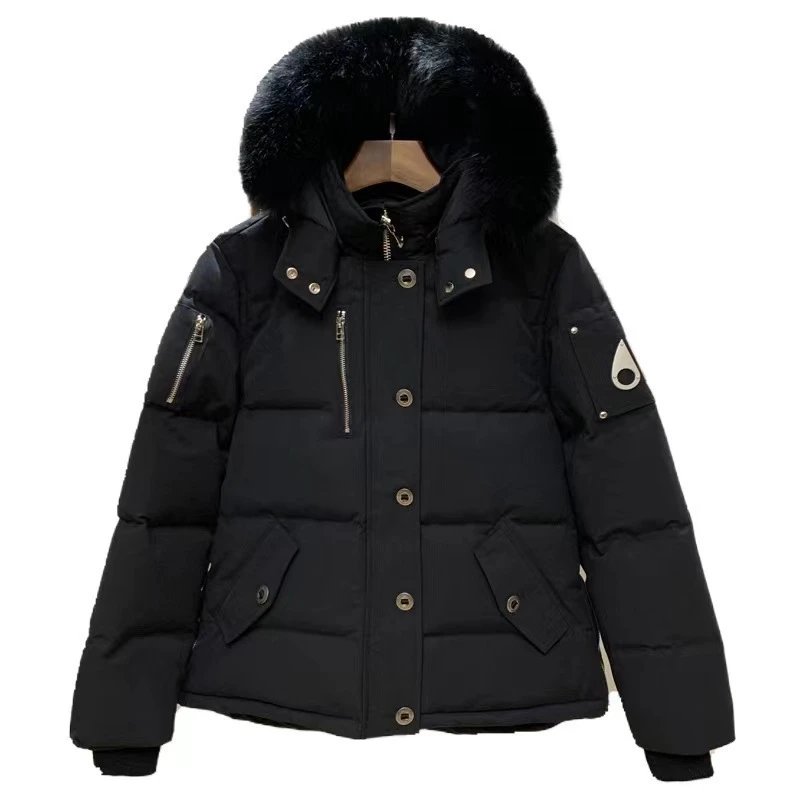 Moose Knuckles Stirling Parka Fur-Trimmed Down Jackets qc 6