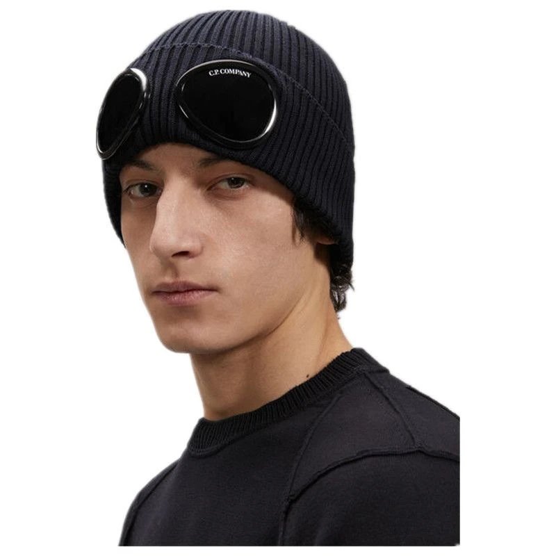 C.P. Company Classic Lens Knit Hat qc 1