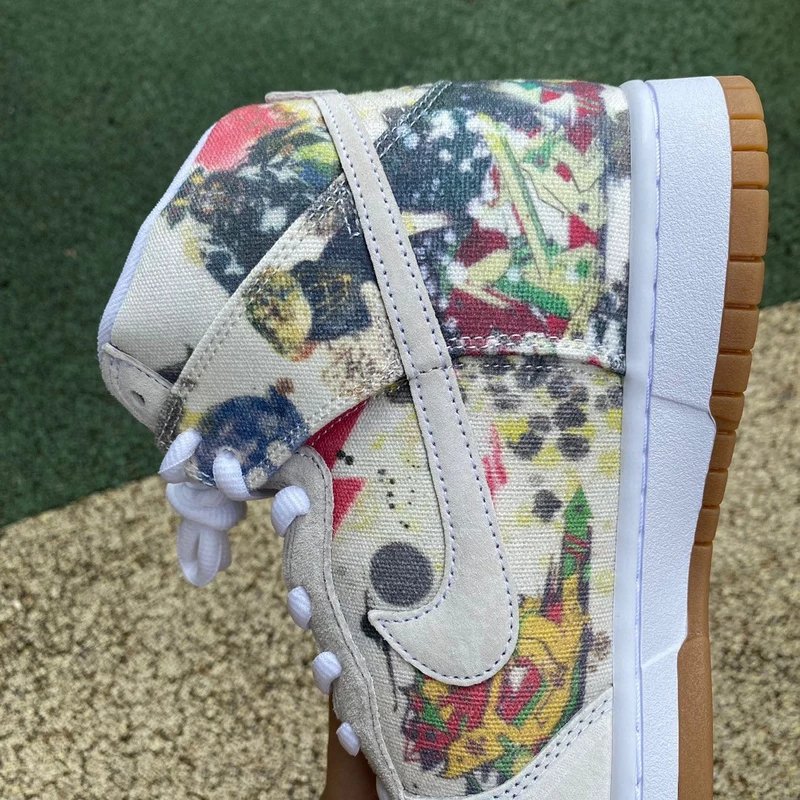 Nike SB Dunk High "Rammellzee" qc 5