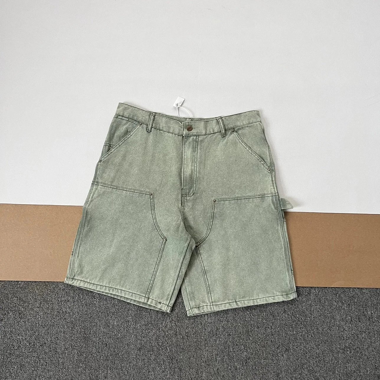 Carhartt WIP B117 Washed Canvas Work Shorts qc 4